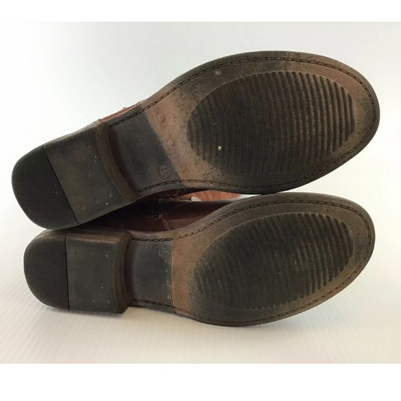 AMERICAN EXCHANGE Brown Suede Knee Boots - Picture 6 of 8